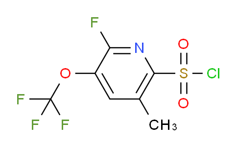 AM170641 | 1806730-28-8 | 2-Fluoro-5-methyl-3-(trifluoromethoxy)pyridine-6-sulfonyl chloride