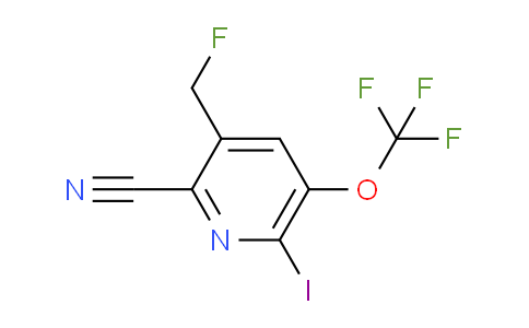 AM170644 | 1806118-25-1 | 2-Cyano-3-(fluoromethyl)-6-iodo-5-(trifluoromethoxy)pyridine