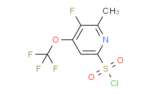 AM170650 | 1803680-52-5 | 3-Fluoro-2-methyl-4-(trifluoromethoxy)pyridine-6-sulfonyl chloride