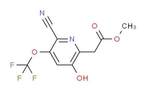 AM170654 | 1804819-54-2 | Methyl 2-cyano-5-hydroxy-3-(trifluoromethoxy)pyridine-6-acetate