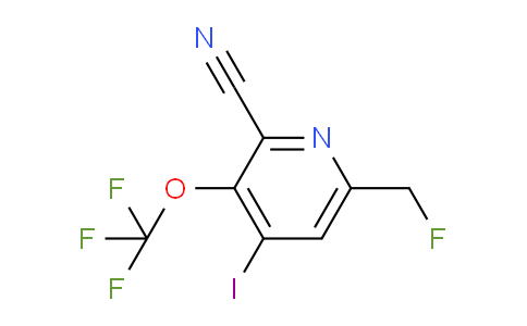 AM170655 | 1804691-35-7 | 2-Cyano-6-(fluoromethyl)-4-iodo-3-(trifluoromethoxy)pyridine