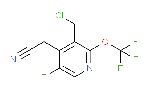 AM170666 | 1804332-58-8 | 3-(Chloromethyl)-5-fluoro-2-(trifluoromethoxy)pyridine-4-acetonitrile