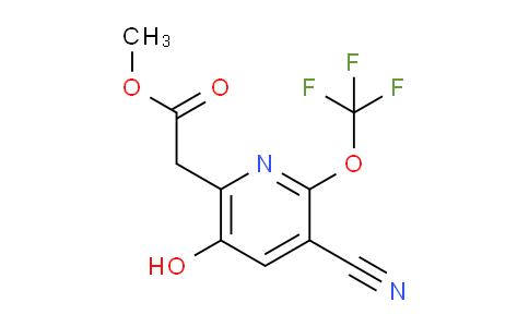 AM170672 | 1804474-57-4 | Methyl 3-cyano-5-hydroxy-2-(trifluoromethoxy)pyridine-6-acetate