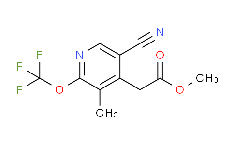 AM170687 | 1804342-23-1 | Methyl 5-cyano-3-methyl-2-(trifluoromethoxy)pyridine-4-acetate