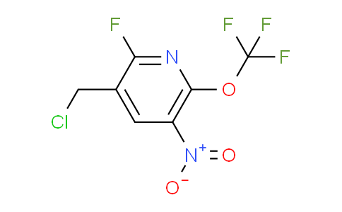 3-(Chloromethyl)-2-fluoro-5-nitro-6-(trifluoromethoxy)pyridine