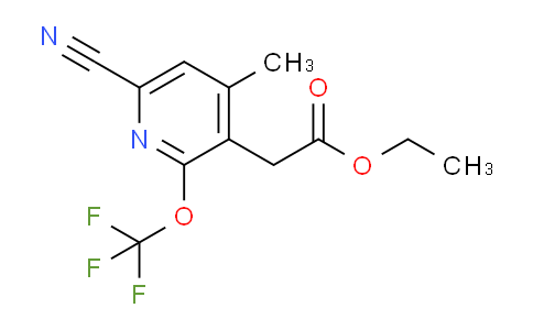 AM170706 | 1804398-93-3 | Ethyl 6-cyano-4-methyl-2-(trifluoromethoxy)pyridine-3-acetate
