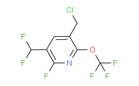 AM170710 | 1806015-53-1 | 3-(Chloromethyl)-5-(difluoromethyl)-6-fluoro-2-(trifluoromethoxy)pyridine