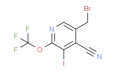 5-(Bromomethyl)-4-cyano-3-iodo-2-(trifluoromethoxy)pyridine