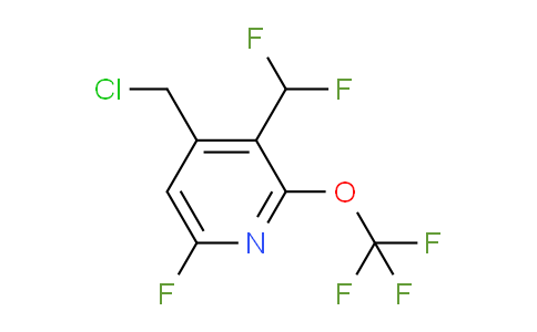 AM170718 | 1806735-16-9 | 4-(Chloromethyl)-3-(difluoromethyl)-6-fluoro-2-(trifluoromethoxy)pyridine