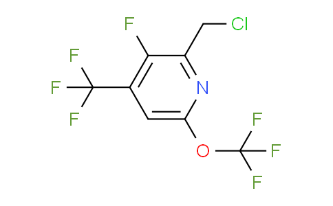 AM170724 | 1806735-26-1 | 2-(Chloromethyl)-3-fluoro-6-(trifluoromethoxy)-4-(trifluoromethyl)pyridine