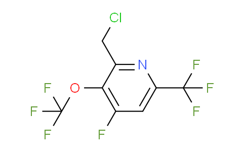 AM170727 | 1805969-04-3 | 2-(Chloromethyl)-4-fluoro-3-(trifluoromethoxy)-6-(trifluoromethyl)pyridine