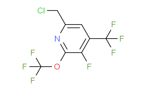 AM170731 | 1806153-19-4 | 6-(Chloromethyl)-3-fluoro-2-(trifluoromethoxy)-4-(trifluoromethyl)pyridine