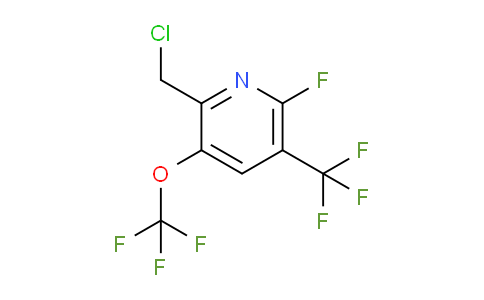 AM170734 | 1805969-08-7 | 2-(Chloromethyl)-6-fluoro-3-(trifluoromethoxy)-5-(trifluoromethyl)pyridine