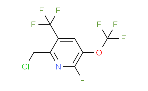 AM170737 | 1806015-91-7 | 2-(Chloromethyl)-6-fluoro-5-(trifluoromethoxy)-3-(trifluoromethyl)pyridine