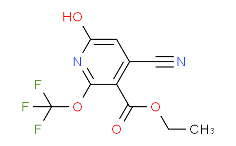 Ethyl 4-cyano-6-hydroxy-2-(trifluoromethoxy)pyridine-3-carboxylate