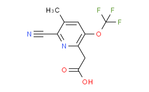 AM170752 | 1806055-99-1 | 2-Cyano-3-methyl-5-(trifluoromethoxy)pyridine-6-acetic acid