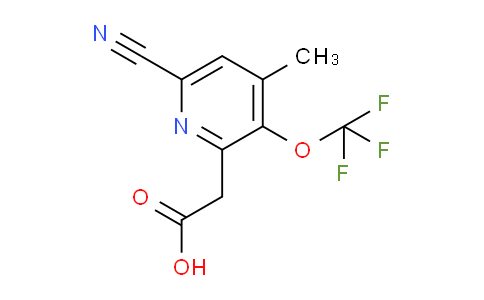 AM170755 | 1806253-80-4 | 6-Cyano-4-methyl-3-(trifluoromethoxy)pyridine-2-acetic acid
