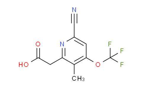 AM170759 | 1804819-65-5 | 6-Cyano-3-methyl-4-(trifluoromethoxy)pyridine-2-acetic acid