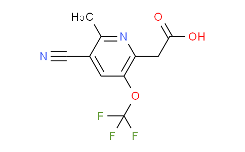 AM170772 | 1804340-98-4 | 3-Cyano-2-methyl-5-(trifluoromethoxy)pyridine-6-acetic acid