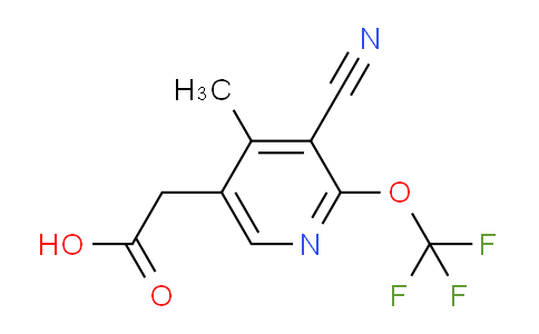 AM170773 | 1806216-20-5 | 3-Cyano-4-methyl-2-(trifluoromethoxy)pyridine-5-acetic acid