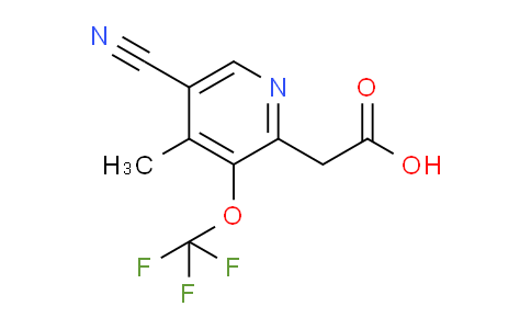 AM170775 | 1806075-90-0 | 5-Cyano-4-methyl-3-(trifluoromethoxy)pyridine-2-acetic acid
