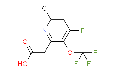 AM170781 | 1806723-29-4 | 4-Fluoro-6-methyl-3-(trifluoromethoxy)pyridine-2-acetic acid