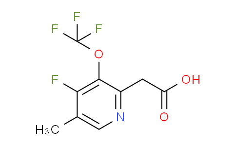 AM170785 | 1803680-15-0 | 4-Fluoro-5-methyl-3-(trifluoromethoxy)pyridine-2-acetic acid