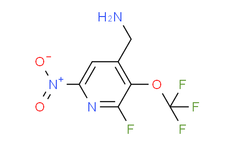 4-(Aminomethyl)-2-fluoro-6-nitro-3-(trifluoromethoxy)pyridine