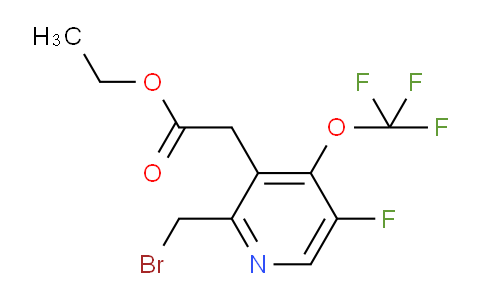 AM170802 | 1806727-26-3 | Ethyl 2-(bromomethyl)-5-fluoro-4-(trifluoromethoxy)pyridine-3-acetate