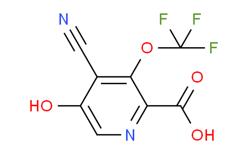 AM170805 | 1804334-05-1 | 4-Cyano-5-hydroxy-3-(trifluoromethoxy)pyridine-2-carboxylic acid