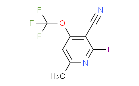 AM170814 | 1806150-85-5 | 3-Cyano-2-iodo-6-methyl-4-(trifluoromethoxy)pyridine