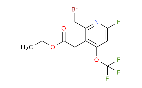 AM170817 | 1806727-32-1 | Ethyl 2-(bromomethyl)-6-fluoro-4-(trifluoromethoxy)pyridine-3-acetate
