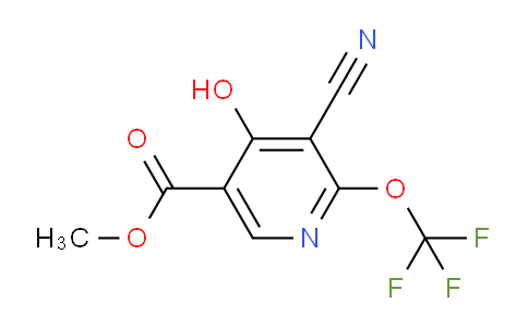 Methyl 3-cyano-4-hydroxy-2-(trifluoromethoxy)pyridine-5-carboxylate