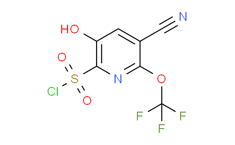 AM170830 | 1803705-43-2 | 3-Cyano-5-hydroxy-2-(trifluoromethoxy)pyridine-6-sulfonyl chloride