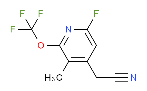 AM170836 | 1804309-73-6 | 6-Fluoro-3-methyl-2-(trifluoromethoxy)pyridine-4-acetonitrile