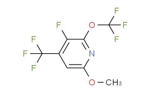 AM170848 | 1804323-52-1 | 3-Fluoro-6-methoxy-2-(trifluoromethoxy)-4-(trifluoromethyl)pyridine