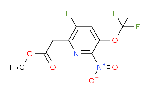 AM170850 | 1806003-01-9 | Methyl 5-fluoro-2-nitro-3-(trifluoromethoxy)pyridine-6-acetate