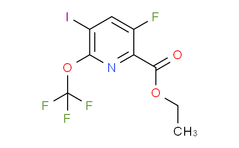 AM170852 | 1805950-35-9 | Ethyl 3-fluoro-5-iodo-6-(trifluoromethoxy)pyridine-2-carboxylate