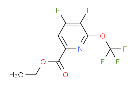 AM170859 | 1804783-40-1 | Ethyl 4-fluoro-3-iodo-2-(trifluoromethoxy)pyridine-6-carboxylate