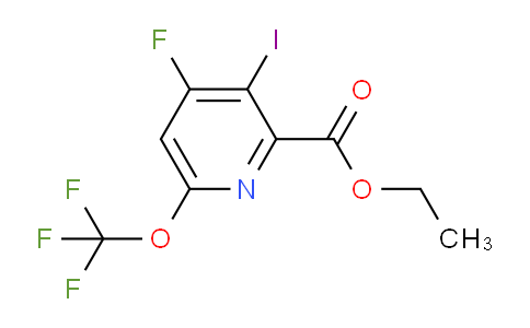 AM170862 | 1804825-70-4 | Ethyl 4-fluoro-3-iodo-6-(trifluoromethoxy)pyridine-2-carboxylate
