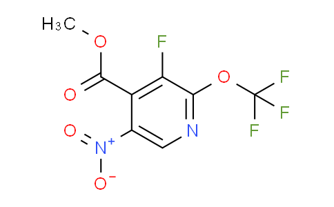 Methyl 3-fluoro-5-nitro-2-(trifluoromethoxy)pyridine-4-carboxylate