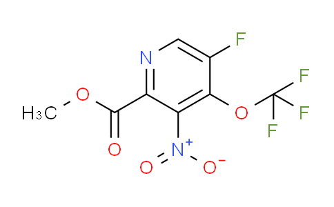 Methyl 5-fluoro-3-nitro-4-(trifluoromethoxy)pyridine-2-carboxylate