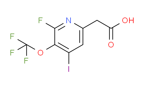 2-Fluoro-4-iodo-3-(trifluoromethoxy)pyridine-6-acetic acid