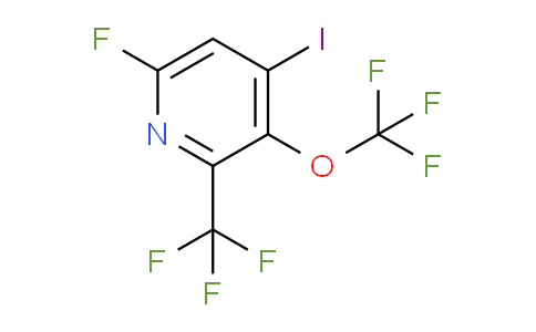 AM170881 | 1804430-70-3 | 6-Fluoro-4-iodo-3-(trifluoromethoxy)-2-(trifluoromethyl)pyridine