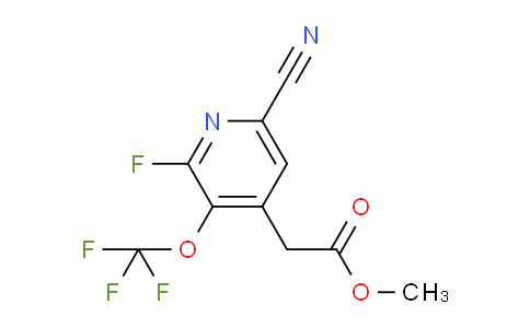 AM170885 | 1806027-68-8 | Methyl 6-cyano-2-fluoro-3-(trifluoromethoxy)pyridine-4-acetate