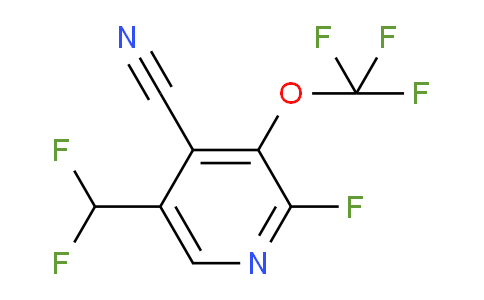 AM170898 | 1804713-96-9 | 4-Cyano-5-(difluoromethyl)-2-fluoro-3-(trifluoromethoxy)pyridine
