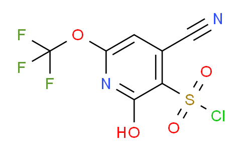 AM170905 | 1803705-48-7 | 4-Cyano-2-hydroxy-6-(trifluoromethoxy)pyridine-3-sulfonyl chloride