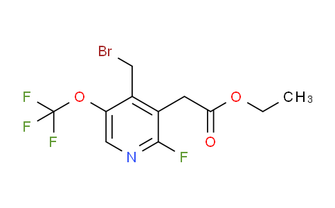 AM170906 | 1803943-85-2 | Ethyl 4-(bromomethyl)-2-fluoro-5-(trifluoromethoxy)pyridine-3-acetate