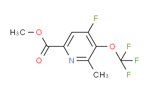 AM170907 | 1804312-23-9 | Methyl 4-fluoro-2-methyl-3-(trifluoromethoxy)pyridine-6-carboxylate