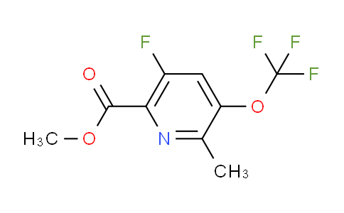Methyl 5-fluoro-2-methyl-3-(trifluoromethoxy)pyridine-6-carboxylate